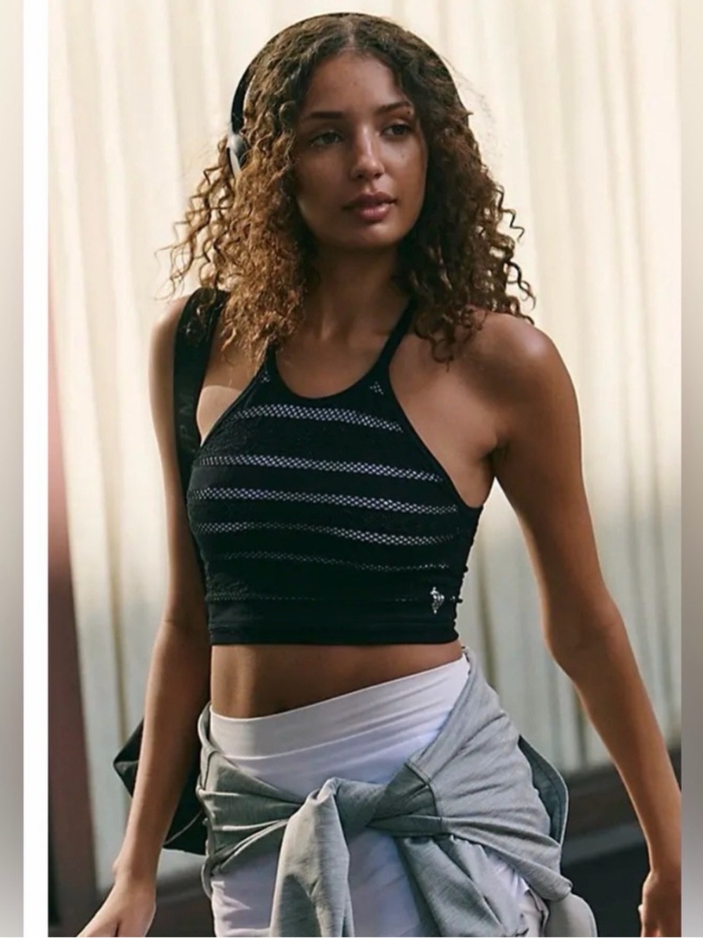 Free people happiness runs take on me tank top / NWT